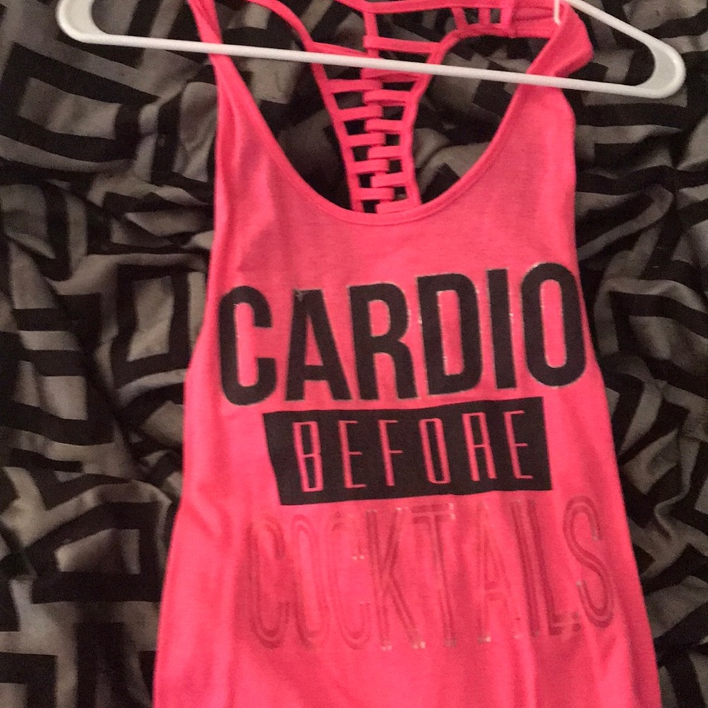 Pink tank top